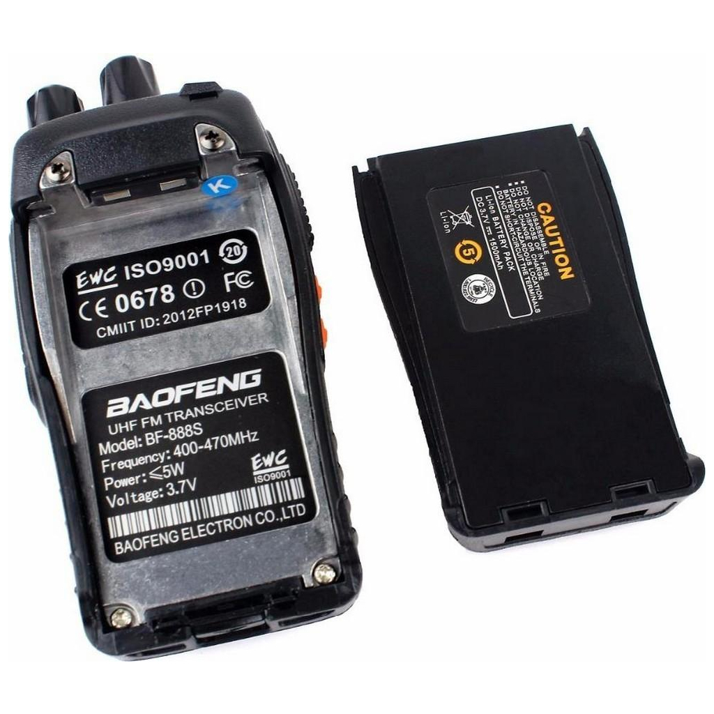 Портативная рация Baofeng BF-888S Six Pack комплект 6 шт (BF-888S Six Pack) - 4