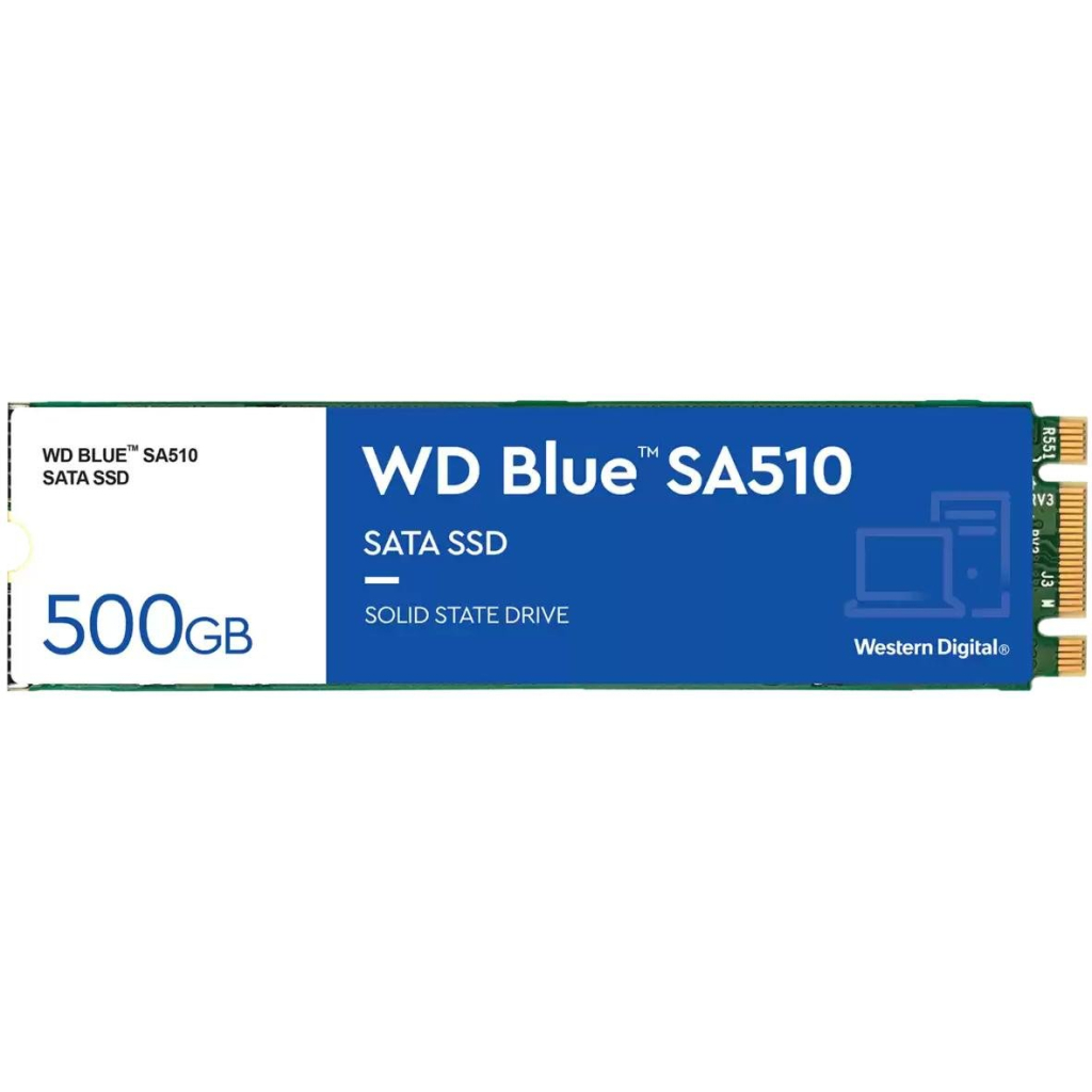 Накопитель SSD M.2 2280 500GB SA510 WD (WDS500G3B0B) - 1