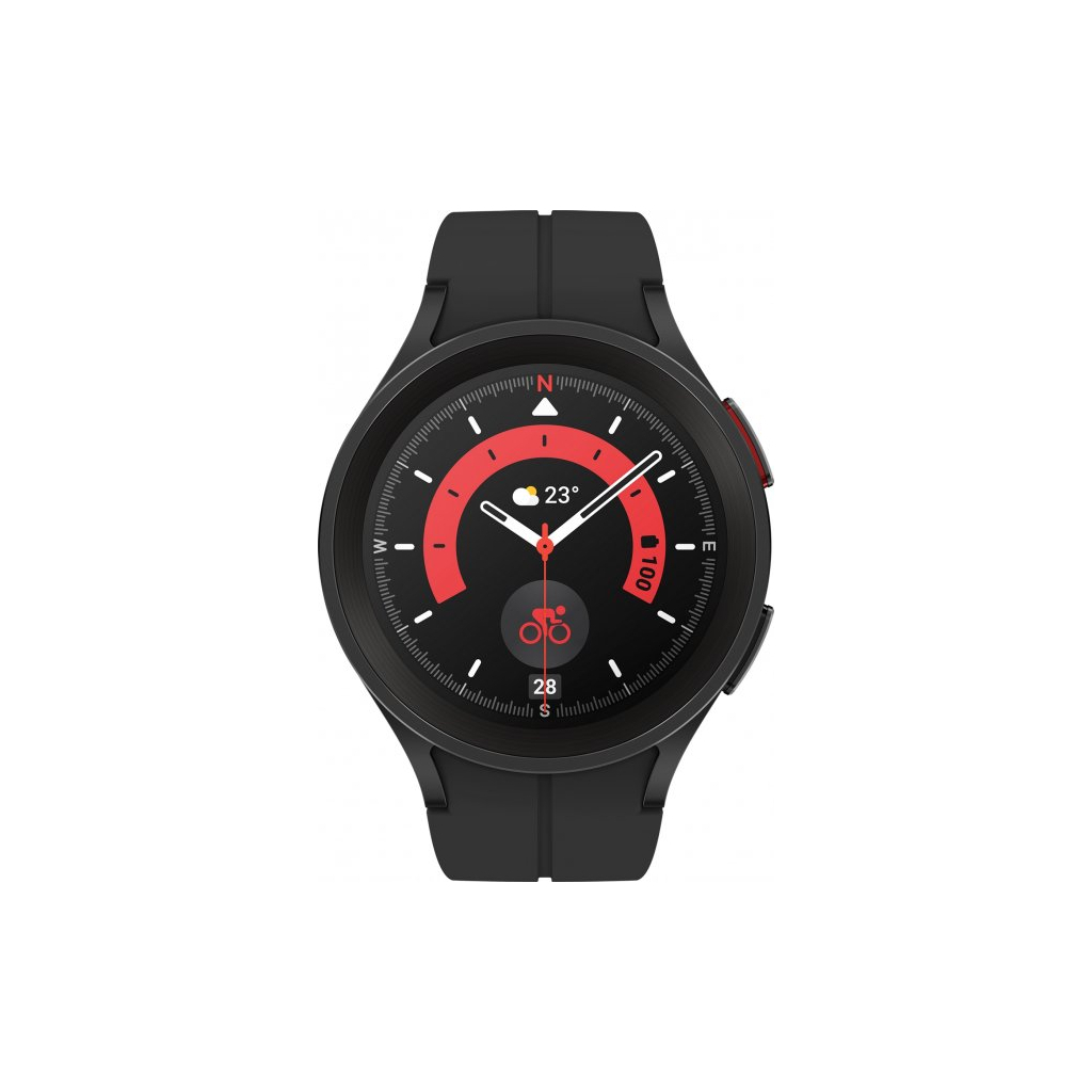 Смарт-часы Samsung SM-R920 (Galaxy Watch 5 Pro 45mm) Black (SM-R920NZKASEK) - 1