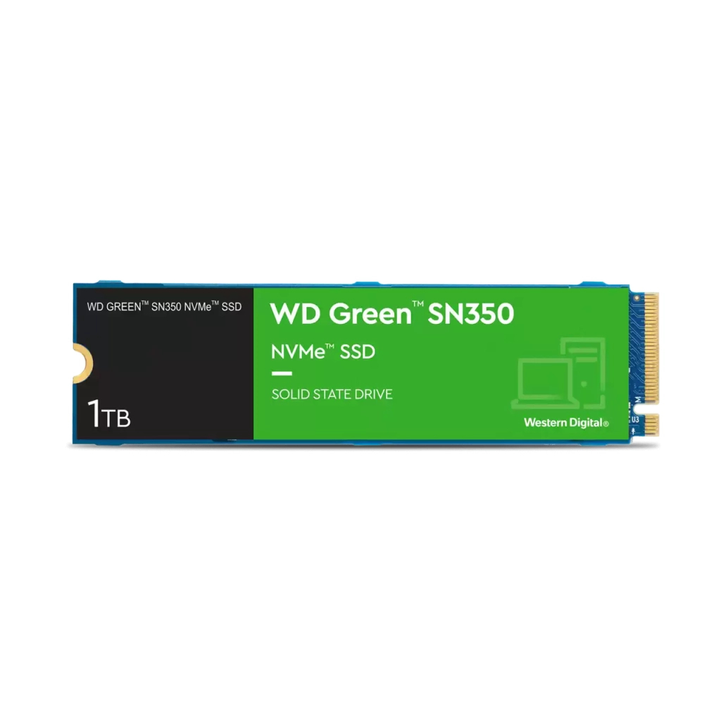 Накопитель SSD M.2 2280 1TB SN350 WD (WDS100T3G0C) - 1