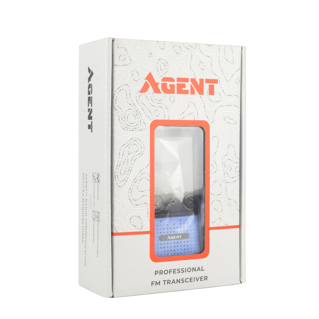 Портативная рация Agent AR-T9 Blue - 10