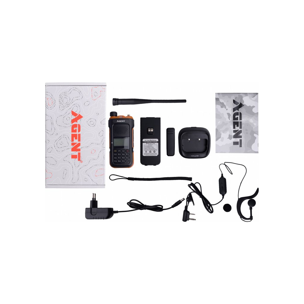Портативная рация Agent AR-UV10 Six Pack комплект 6 шт (AR-UV10_6) - 3