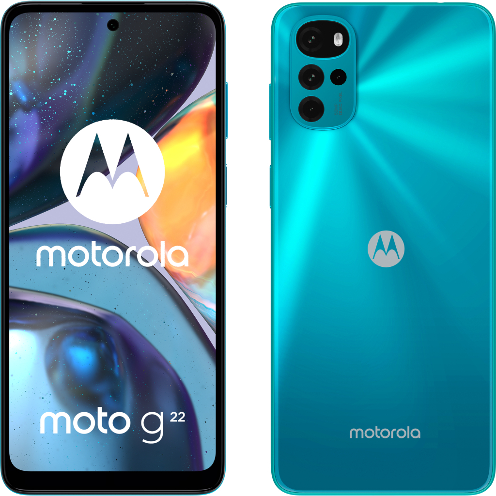 Мобильный телефон Motorola G22 4/64GB Iceberg Blue - 1