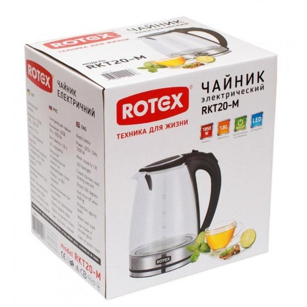Электрочайник Rotex RKT20-M Black - 2