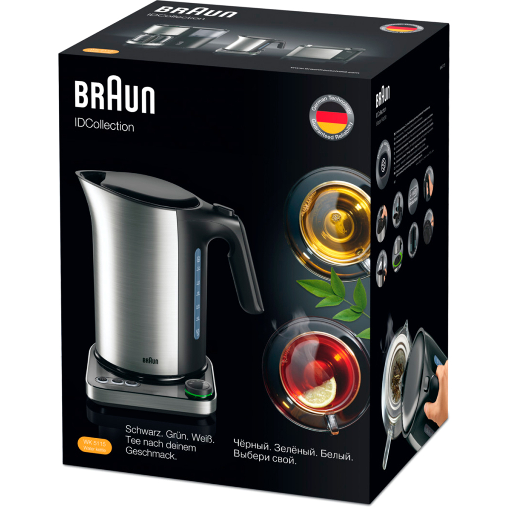 Электрочайник Braun WK 5115 BK (WK5115BK) - 2