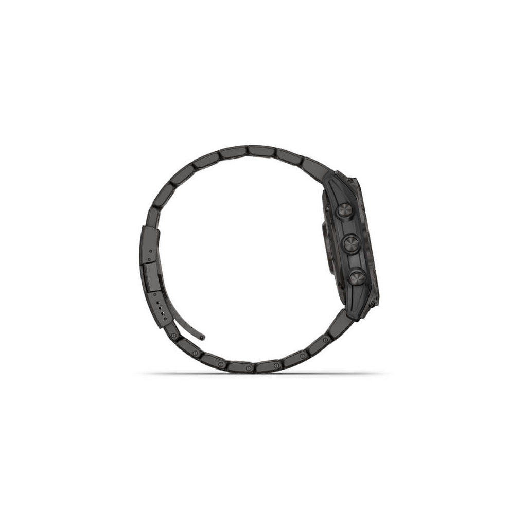 Смарт-часы Garmin fenix 7 Sapph Sol, Carbon Gray DLC Ti w/DLC Ti Bracelet, GPS (010-02540-39) - 4