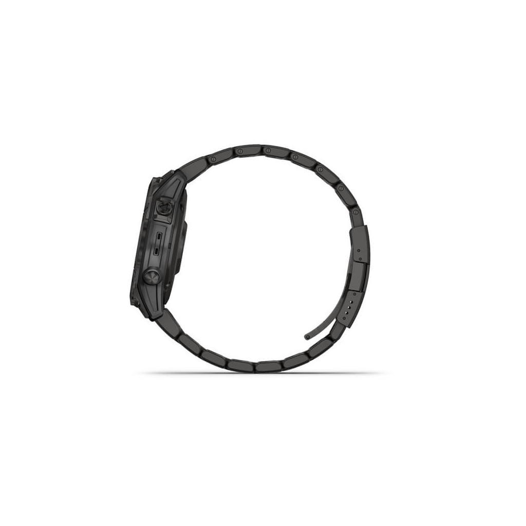 Смарт-часы Garmin fenix 7 Sapph Sol, Carbon Gray DLC Ti w/DLC Ti Bracelet, GPS (010-02540-39) - 9