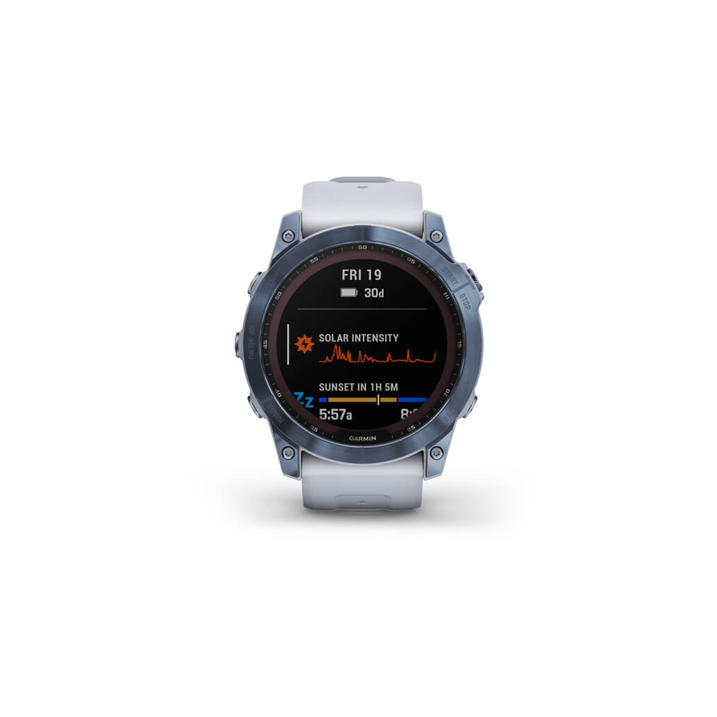 Смарт-часы Garmin fenix 7X Sapph Sol Mineral Blue, GPS (010-02541-15) - 1