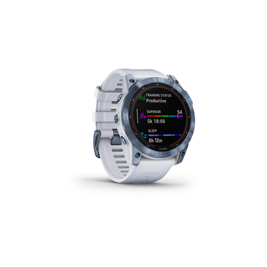 Смарт-часы Garmin fenix 7X Sapph Sol Mineral Blue, GPS (010-02541-15) - 2