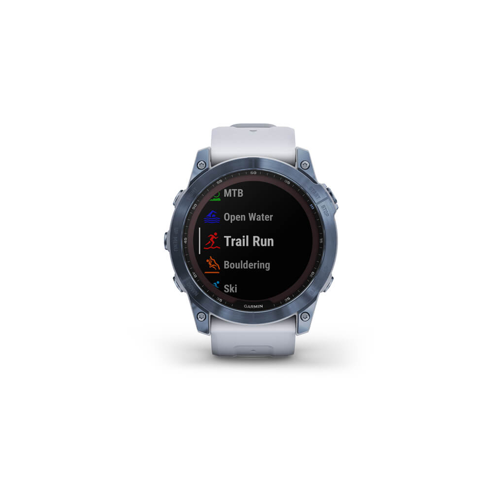 Смарт-часы Garmin fenix 7X Sapph Sol Mineral Blue, GPS (010-02541-15) - 5