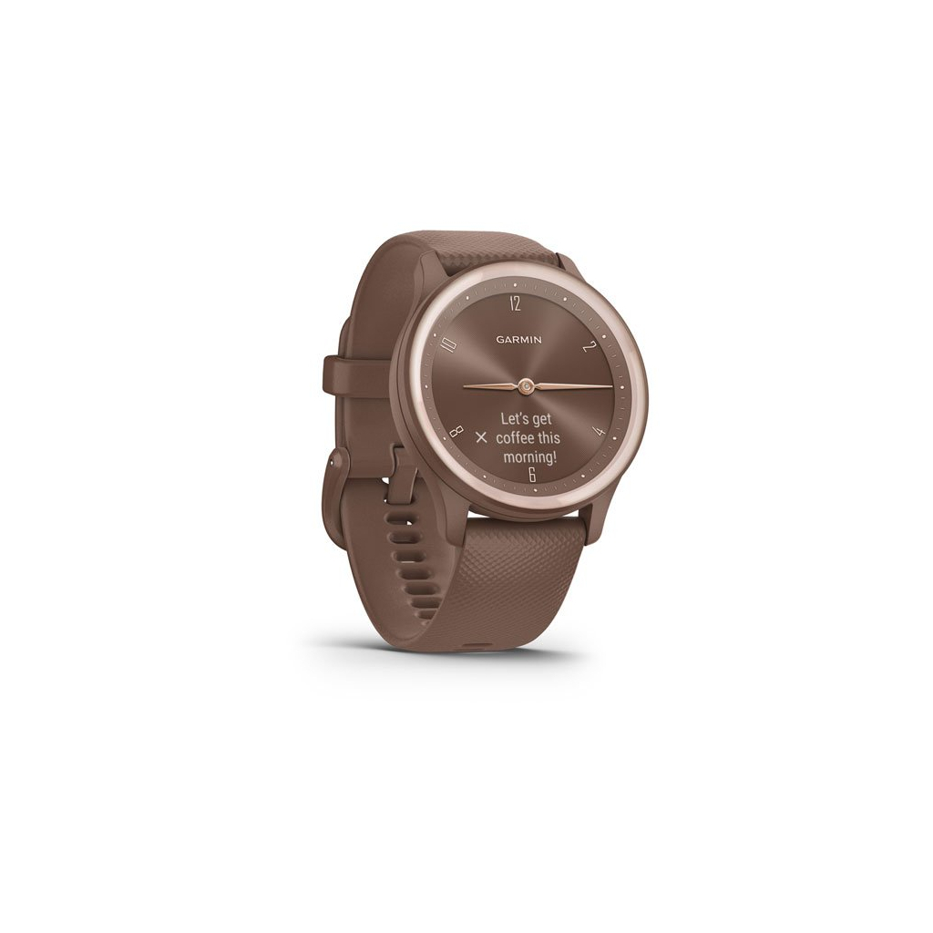 Смарт-часы Garmin vivomove Sport, Cocoa, Silicone (010-02566-02) - 2