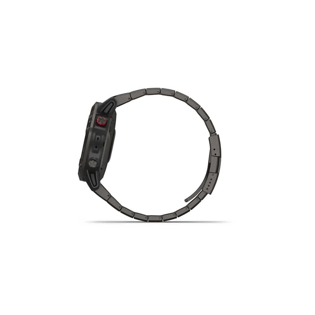 Смарт-часы Garmin fenix 6 Pro Solar, Ti, Carbon Gray DLC w/Ti DLC Band, GPS (010-02410-23) - 7