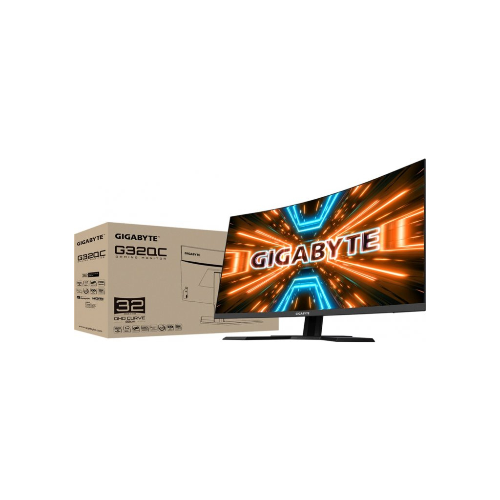 Монитор GIGABYTE G32QC A Gaming Monitor - 5