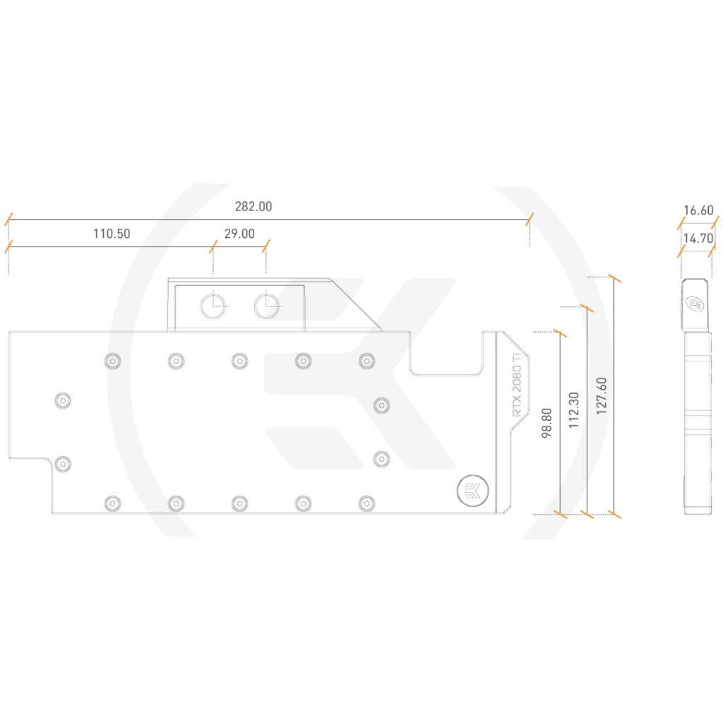 Водоблок Ekwb EK-Vector RTX 2080 Ti RGB (3831109810477) - 3 Водоблок Ekwb EK-Vector RTX 2080 Ti RGB (3831109810477) - 3