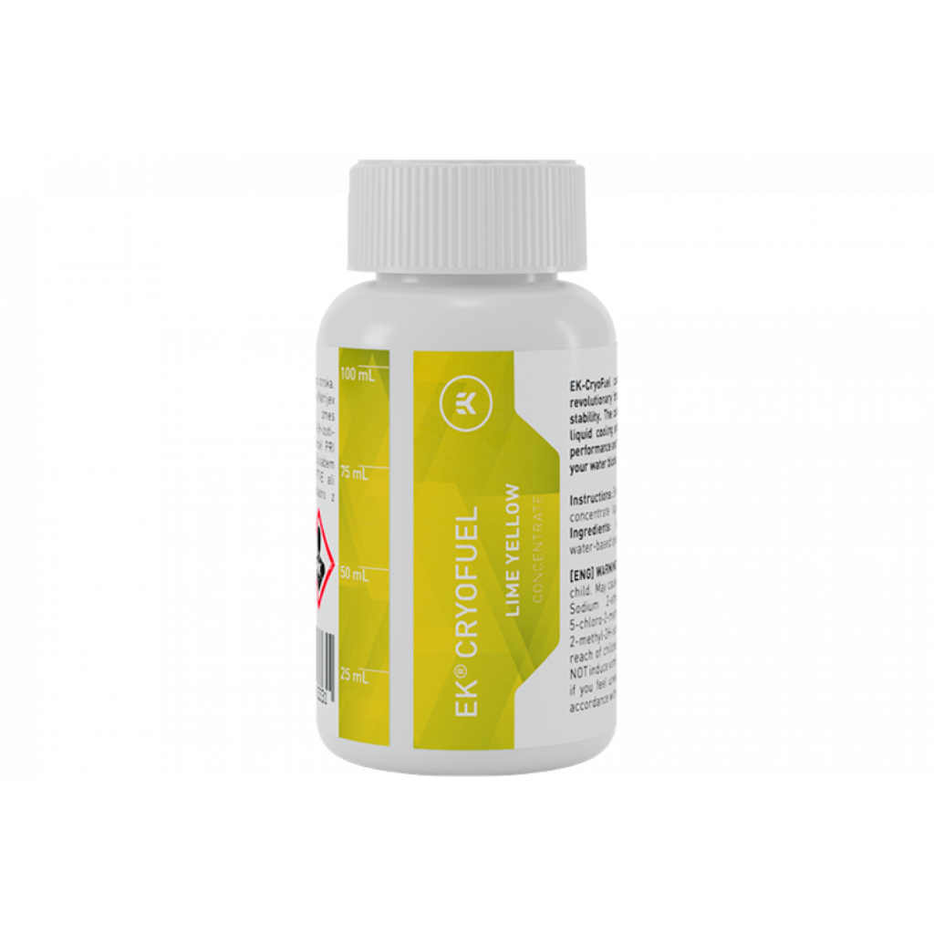 Охлаждающая жидкость Ekwb EK-CryoFuel Lime Yellow (Concentrate 100mL) (3831109813331)