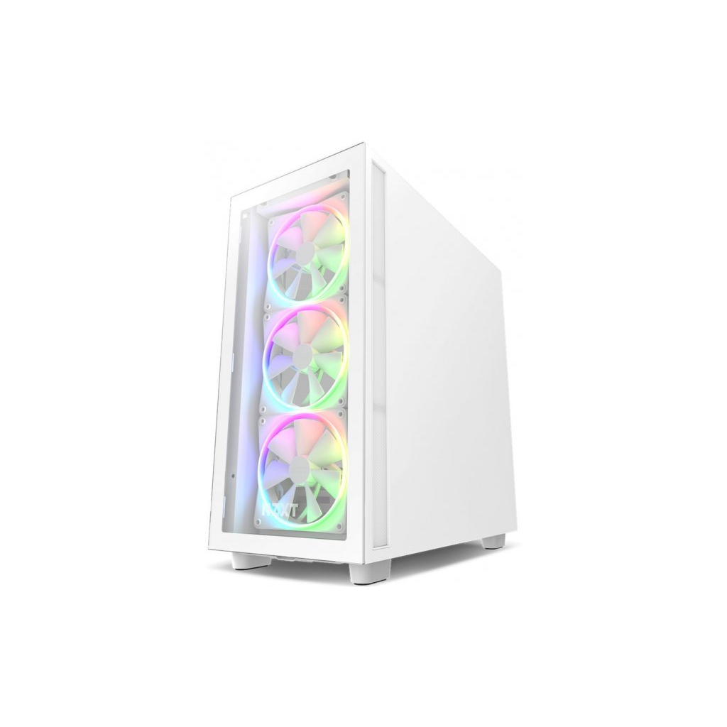 Корпус NZXT H7 v1 2022 Elite Edition All White (CM-H71EW-01) - 1