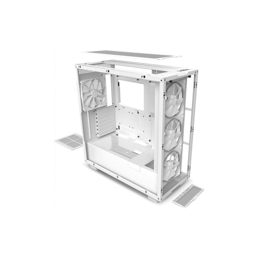 Корпус NZXT H7 v1 2022 Elite Edition All White (CM-H71EW-01) - 5