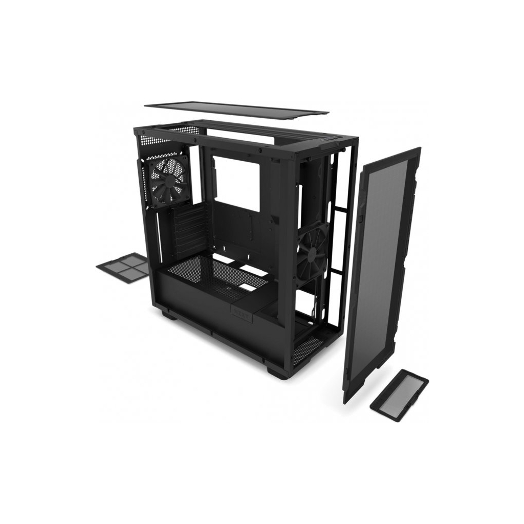 Корпус NZXT H7 v1 2022 Flow Edition All Black (CM-H71FB-01) - 5