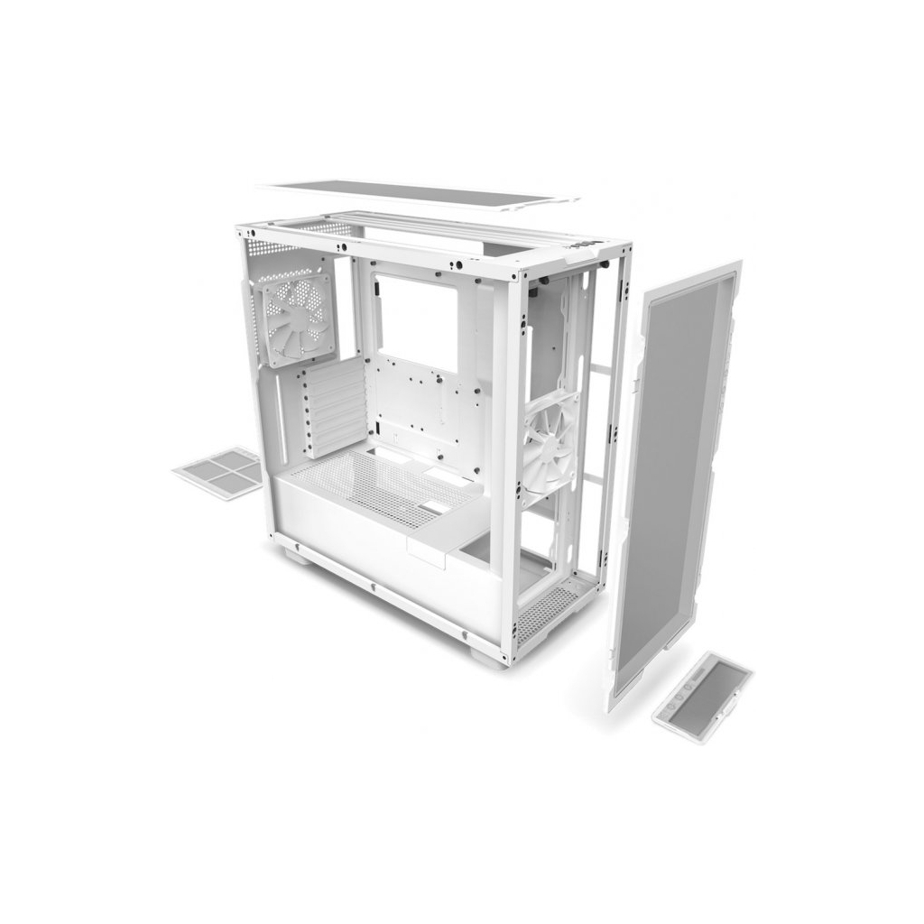Корпус NZXT H7 v1 2022 Flow Edition All White (CM-H71FW-01) - 5