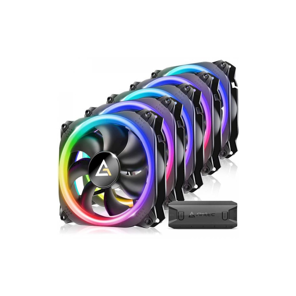 Кулер для корпуса Antec PRIZM 120 ARGB 5+C (0-761345-77512-0)