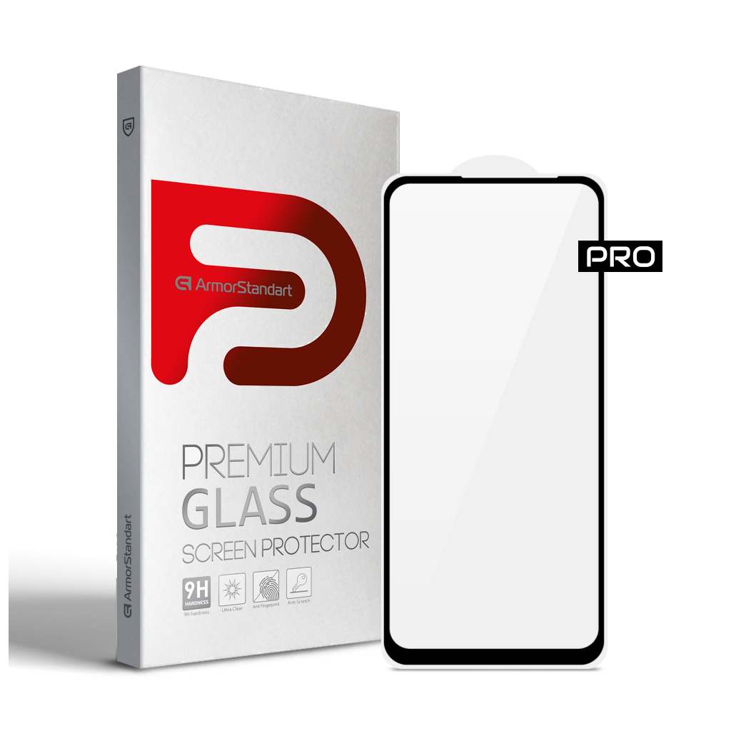 Стекло защитное Armorstandart Pro OPPO A76 4G Black (ARM61036)