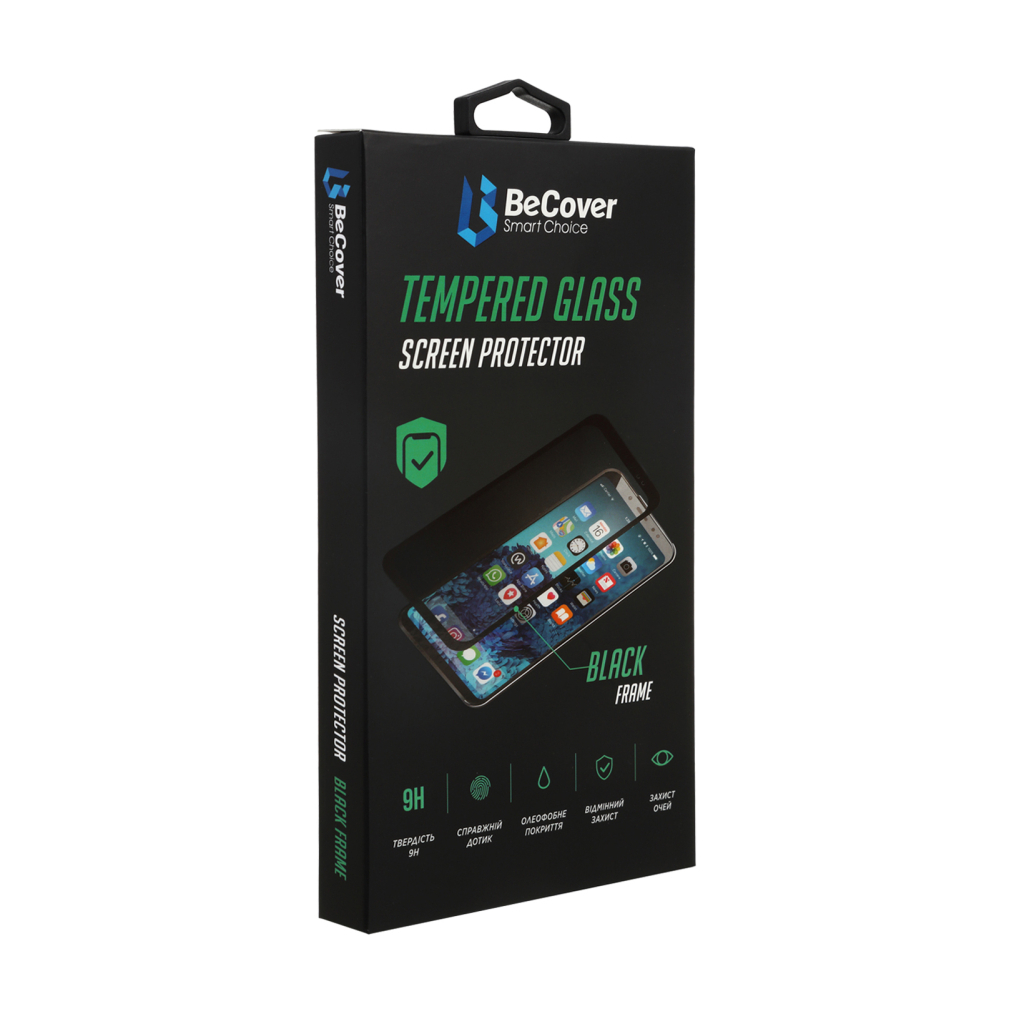 Стекло защитное BeCover Infinix Smart 6 (X6511B) Black (707602)