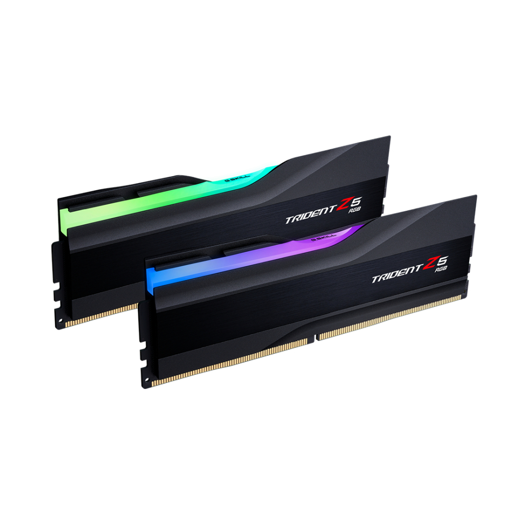Модуль памяти для компьютера DDR5 64GB (2x32GB) 5600 MHz Trident Z5 RGB G.Skill (F5-5600J3636D32GX2-TZ5RK) - 1
