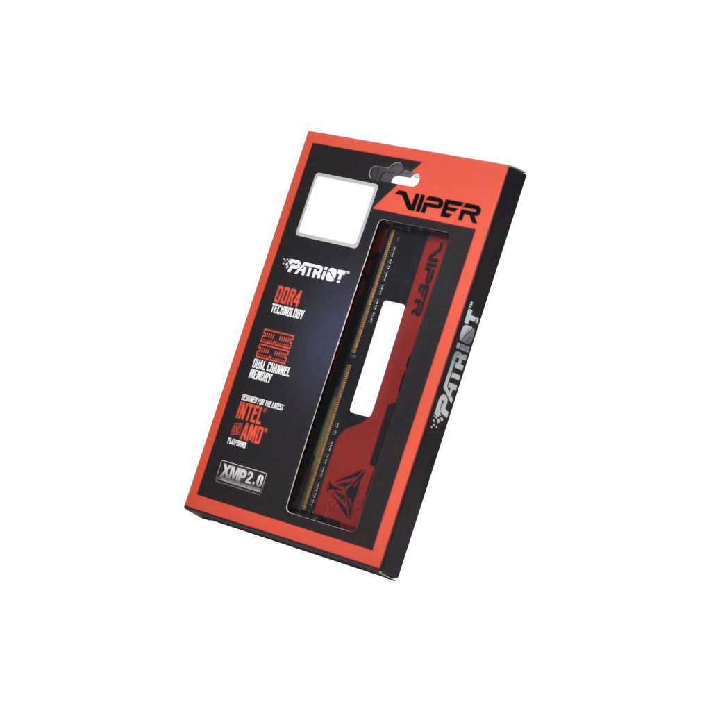 Модуль памяти для компьютера DDR4 16GB 2666 MHz Viper Elite II Red Patriot (PVE2416G266C6) - 2