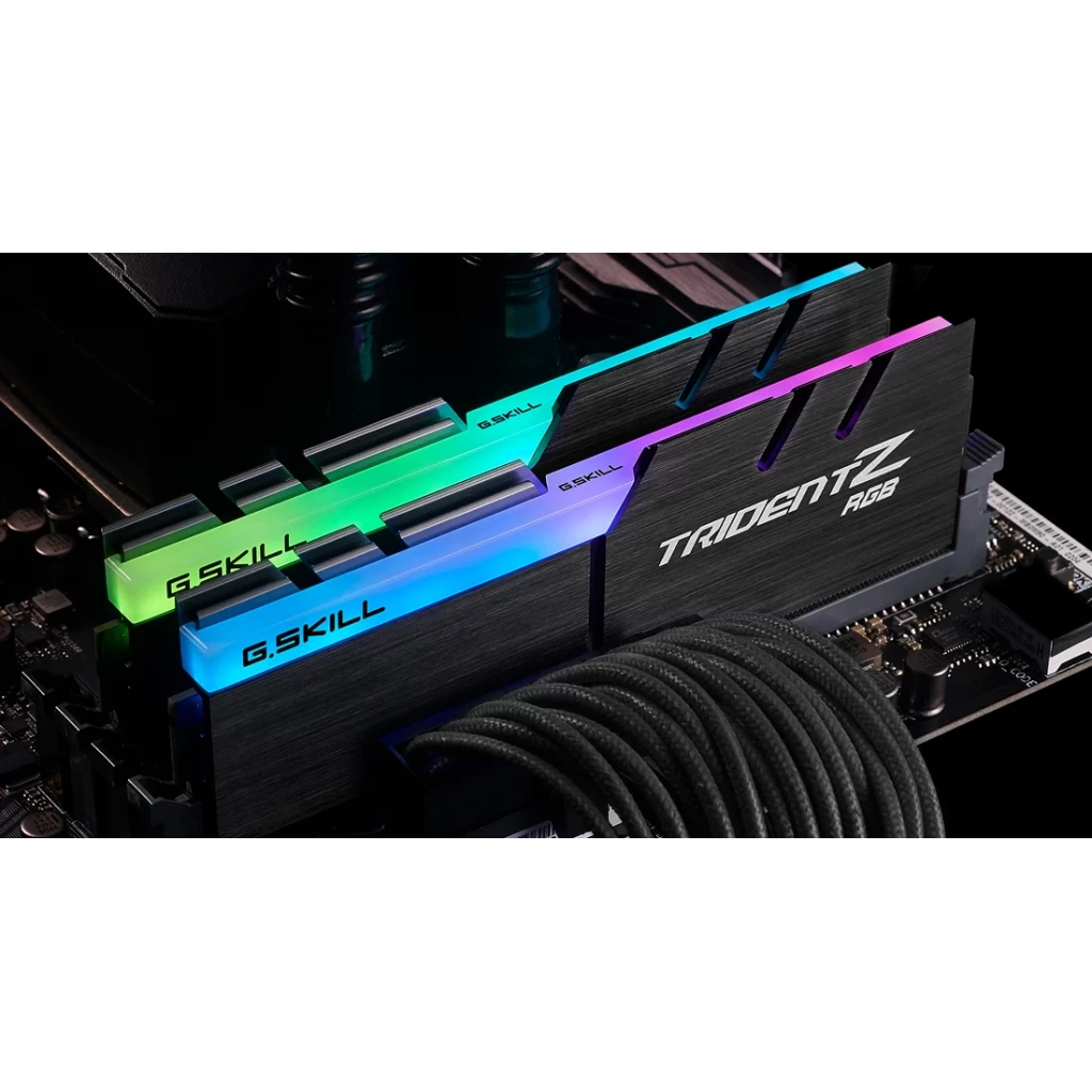 Модуль памяти для компьютера DDR4 32GB (2x16GB) 4000 MHz Trident Z RGB G.Skill (F4-4000C18D-32GTZR) - 4