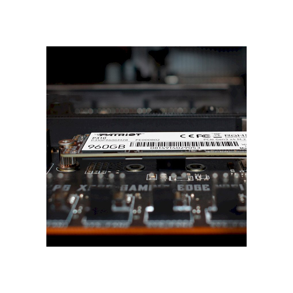 Накопитель SSD M.2 2280 960GB Patriot (P310P960GM28) - 7