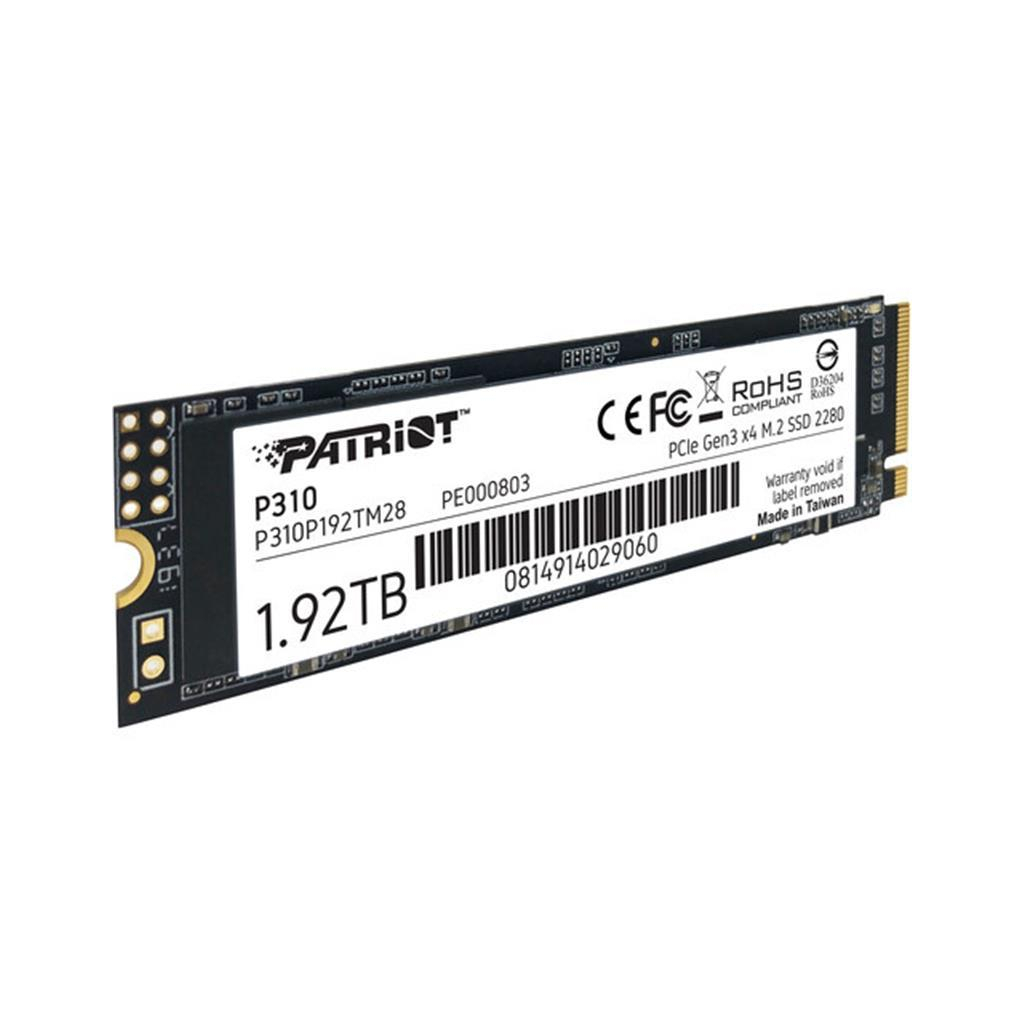 Накопитель SSD M.2 2280 1.92TB Patriot (P310P192TM28) - 1