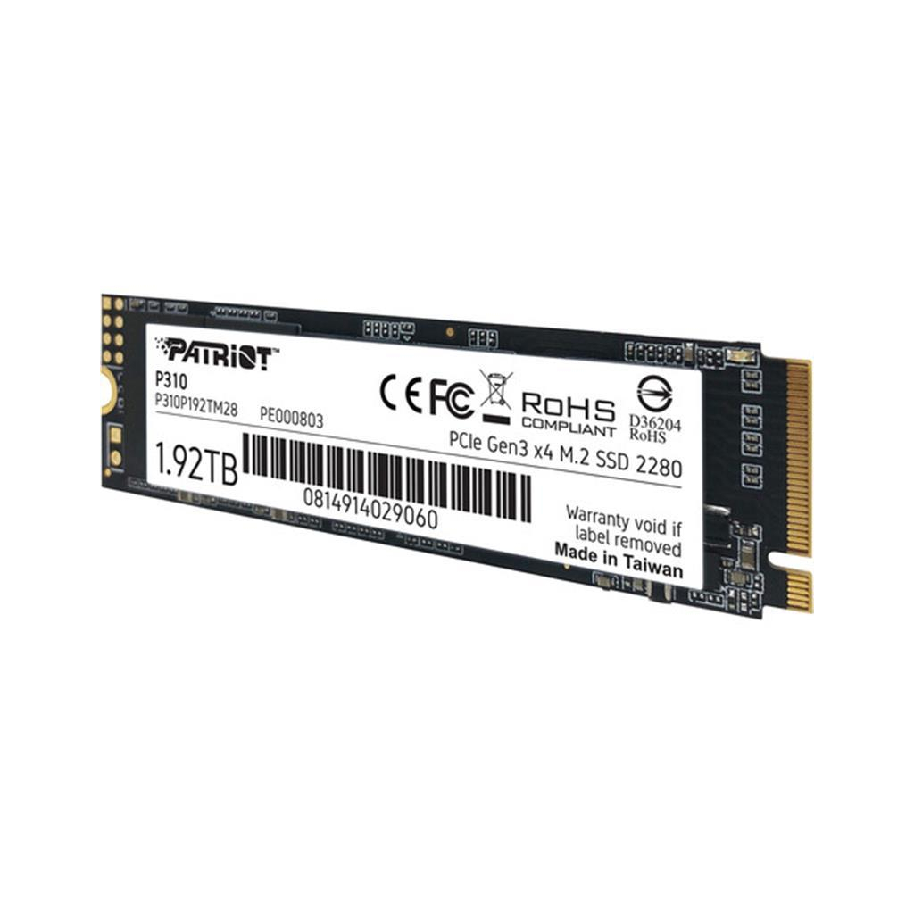 Накопитель SSD M.2 2280 1.92TB Patriot (P310P192TM28) - 2