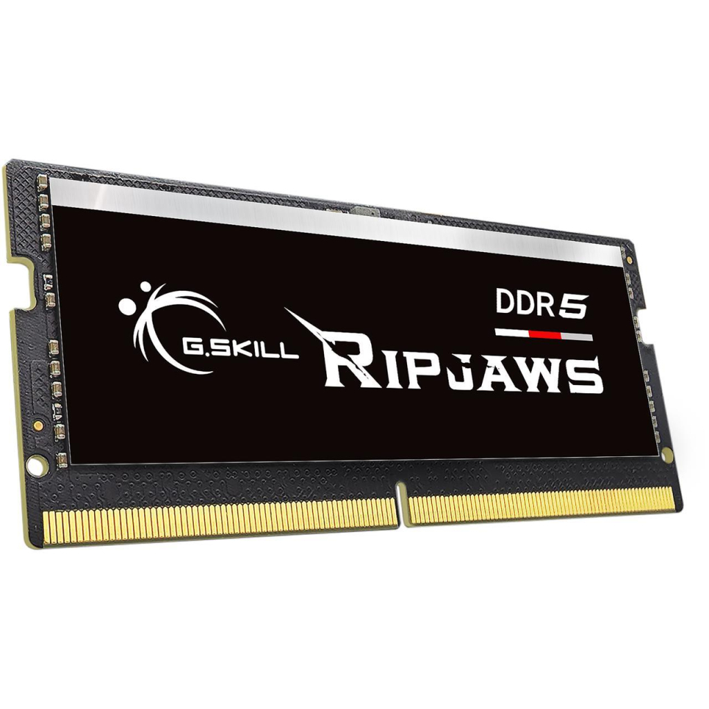 Модуль памяти для ноутбука SoDIMM DDR5 16GB 4800 MHz Ripjaws G.Skill (F5-4800S4039A16GX1-RS) - 2