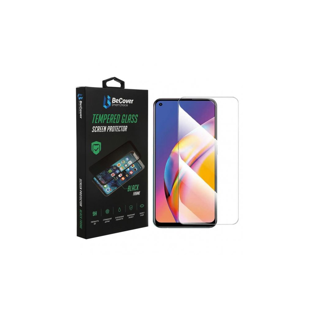 Стекло защитное BeCover Oppo A96 Crystal Clear Glass (707847)