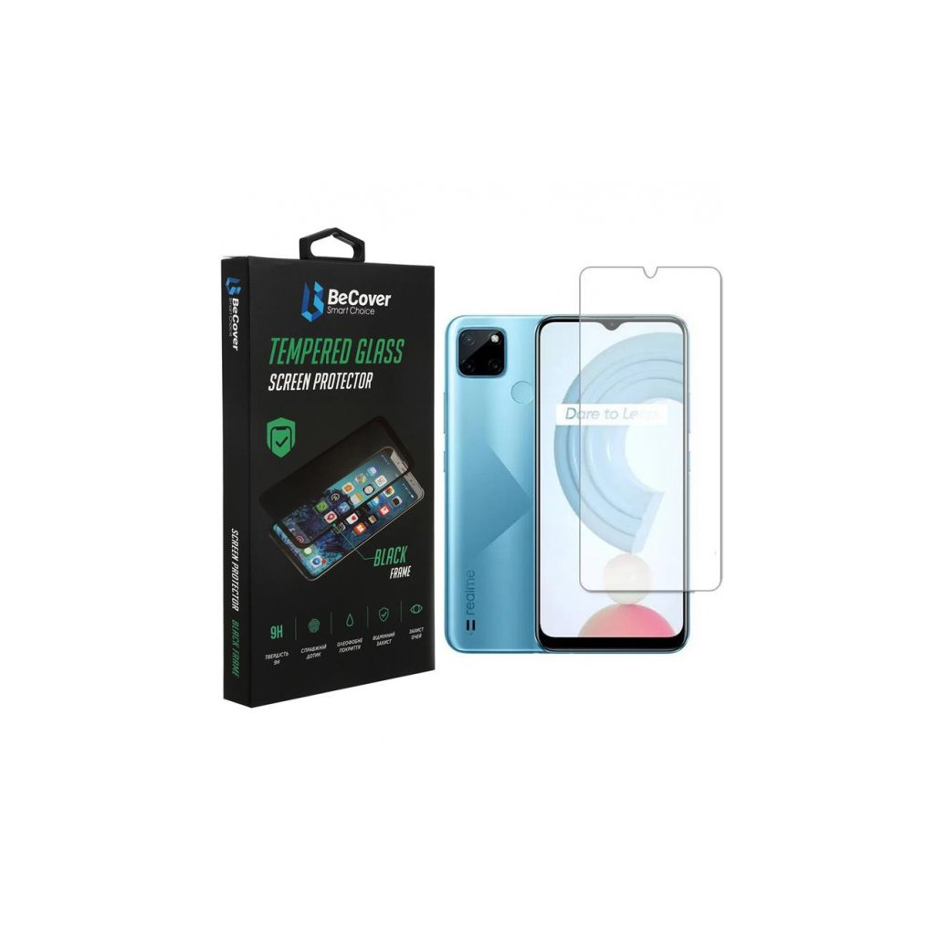 Стекло защитное BeCover Realme C21Y / C25Y Crystal Clear Glass (707868)