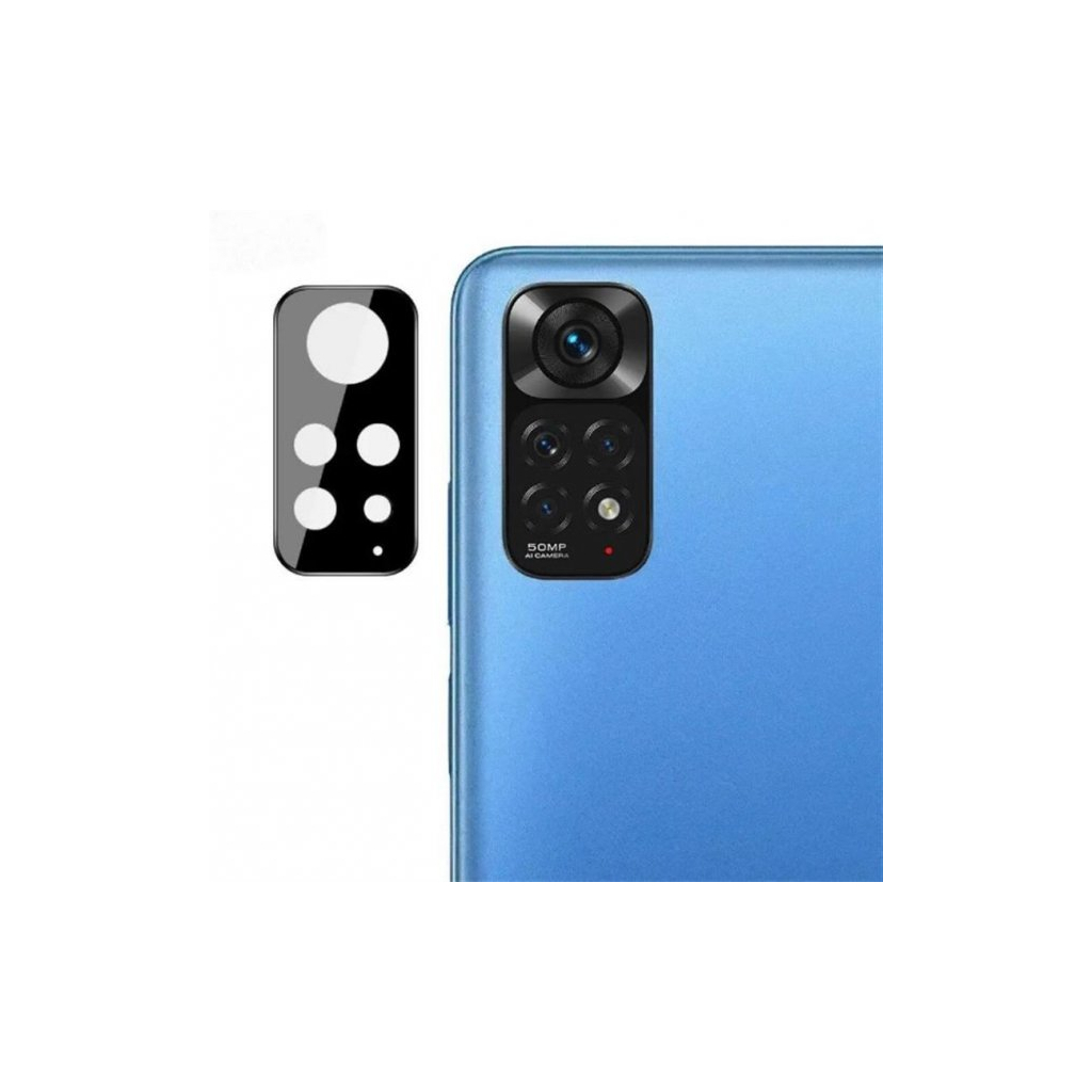 Стекло защитное BeCover for camera Xiaomi Redmi Note 11S / Note 11 Pro 5G Black (707839)