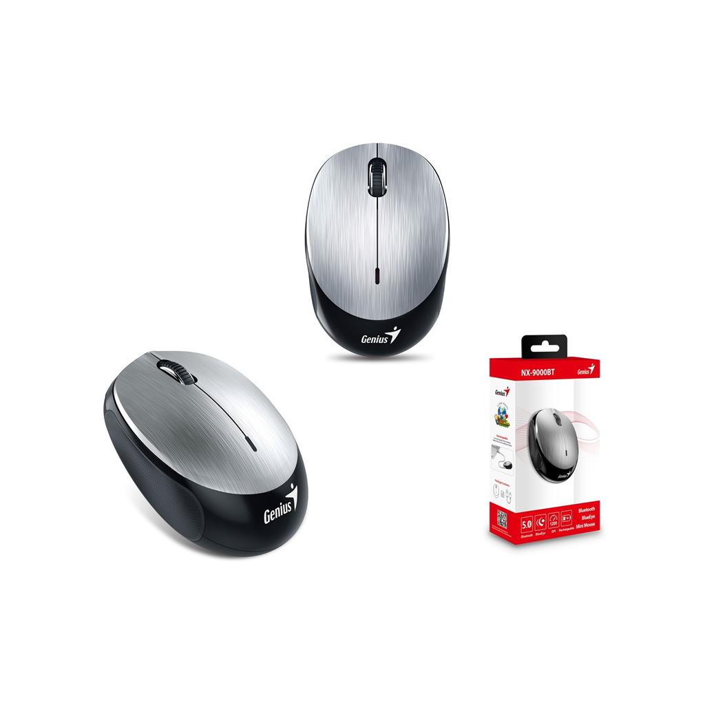 Мышка Genius NX-9000 BT Wireless Silver (31030009408) - 1