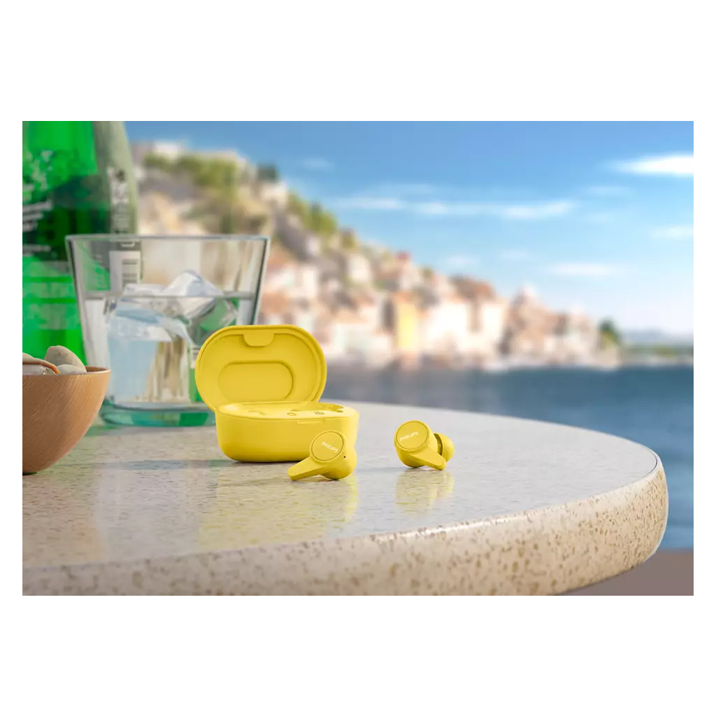 Наушники Philips TAT1207 True Wireless IPX4 Yellow (TAT1207YL/00) - 5