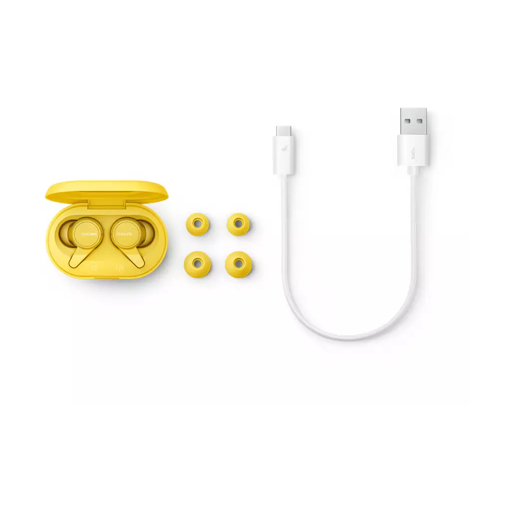Наушники Philips TAT1207 True Wireless IPX4 Yellow (TAT1207YL/00) - 6