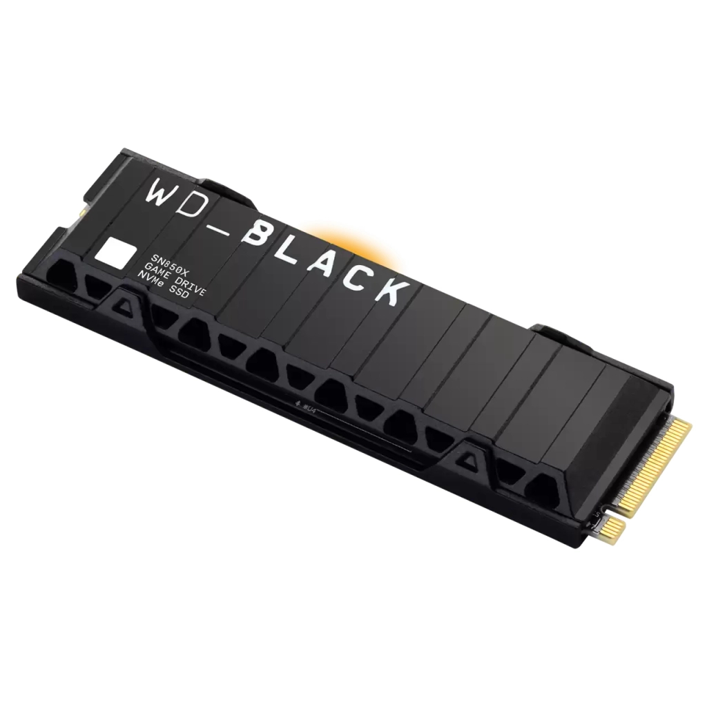 Накопитель SSD M.2 2280 1TB SN850X with Heatsink WD (WDS100T2XHE) - 1
