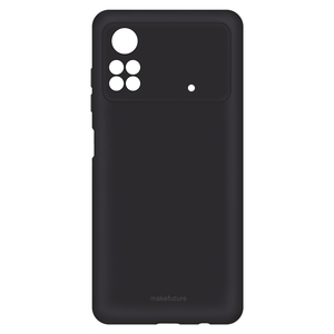 Чехол для моб. телефона MakeFuture Xiaomi Poco M4 Pro 4G Skin (Matte TPU) Black (MCS-XPM4P4GBK)