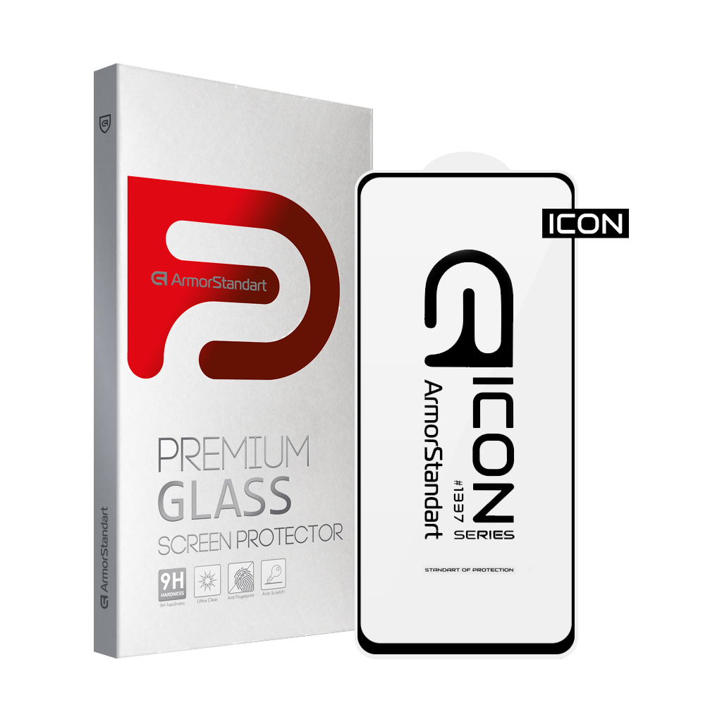 Стекло защитное Armorstandart Icon Xiaomi Redmi Note 11E Pro/Note 11 Pro 5G Black (ARM61014)