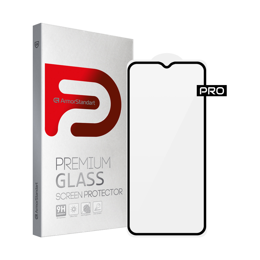 Стекло защитное Armorstandart Pro Vivo Y33s Black (ARM61011)