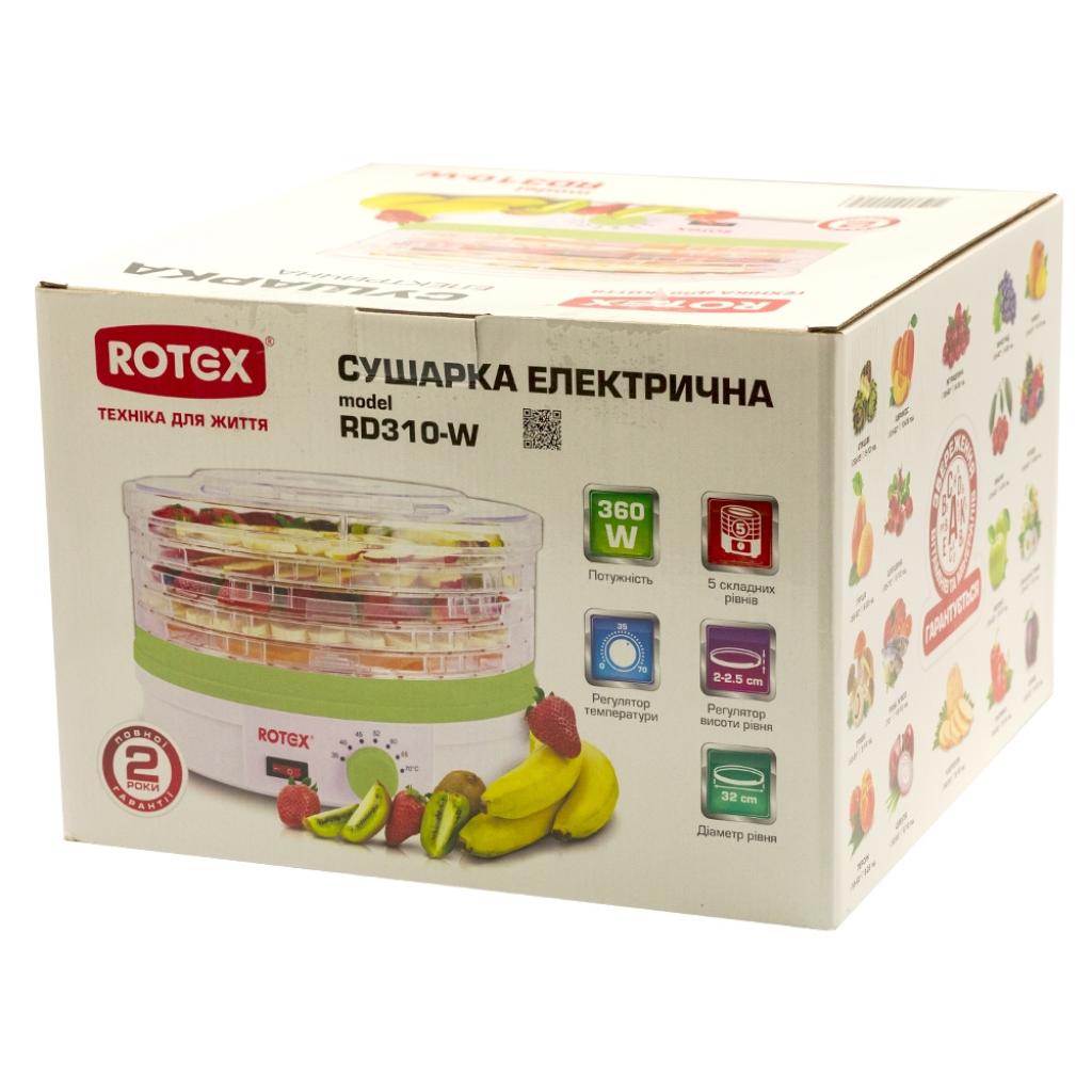 Сушка для овощей и фруктов Rotex RD310-W - 2