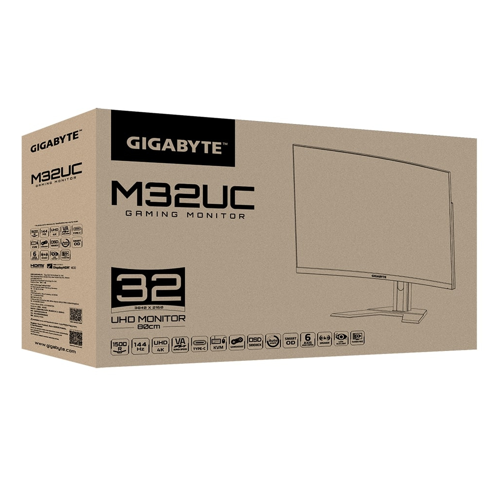 Монитор GIGABYTE M32UC (M32UC-EK) - 8