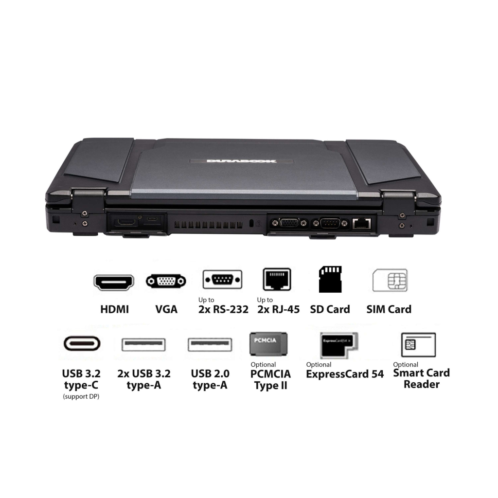 Ноутбук Durabook S14I (S4E5W111EAXX) - 3