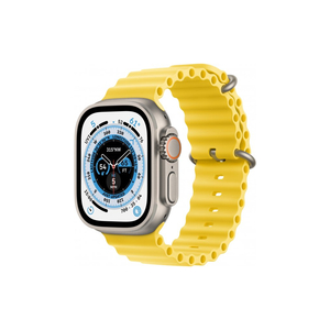 Смарт-часы Apple Watch Ultra GPS + Cellular, 49mm Titanium Case with Yellow Ocean Band (MNHG3UL/A)