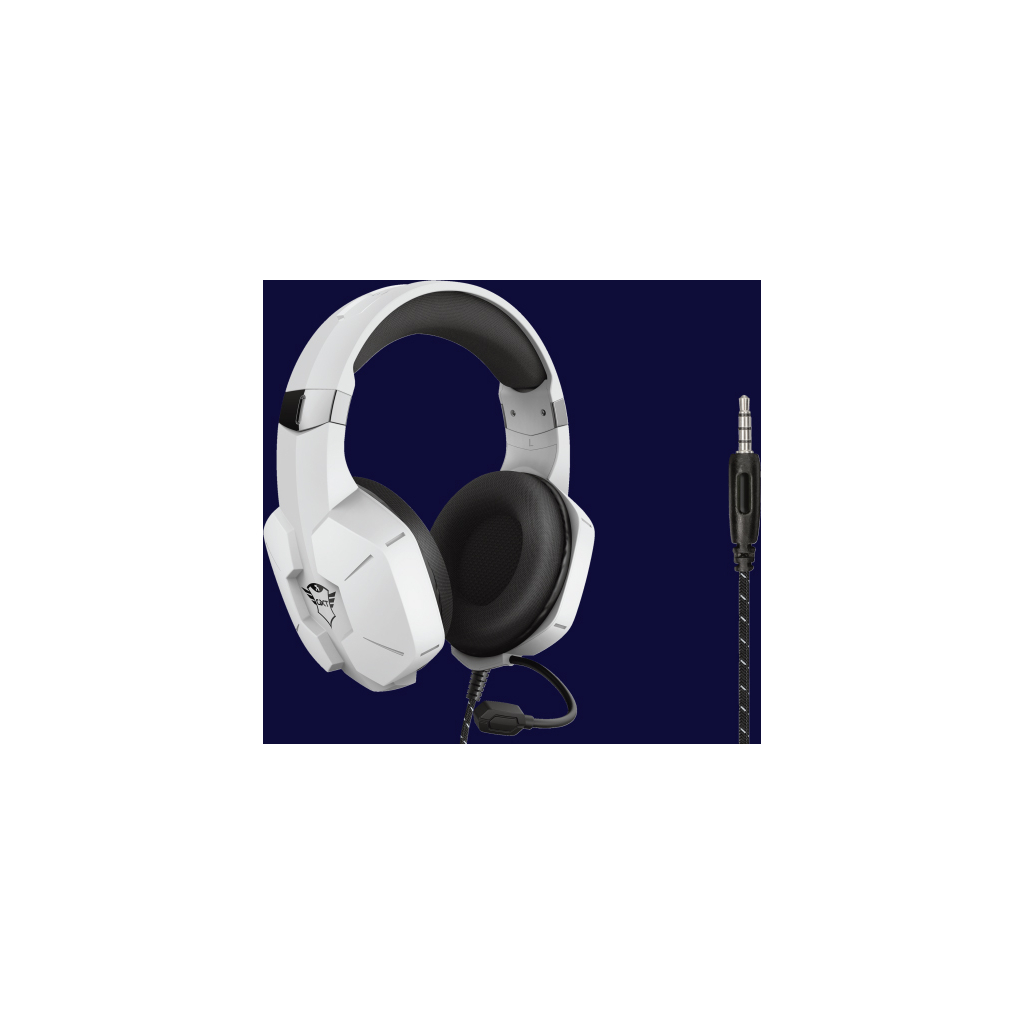 Наушники Trust GXT 323W CARUS 3.5mm White (24258) - 8