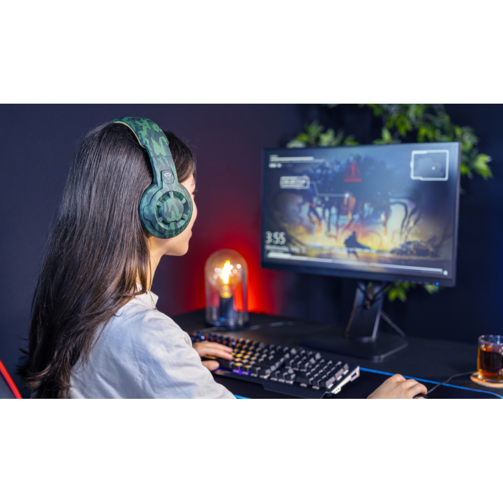 Наушники Trust GXT 411C RADIUS 3.5mm Jungle Camo (24359) - 7