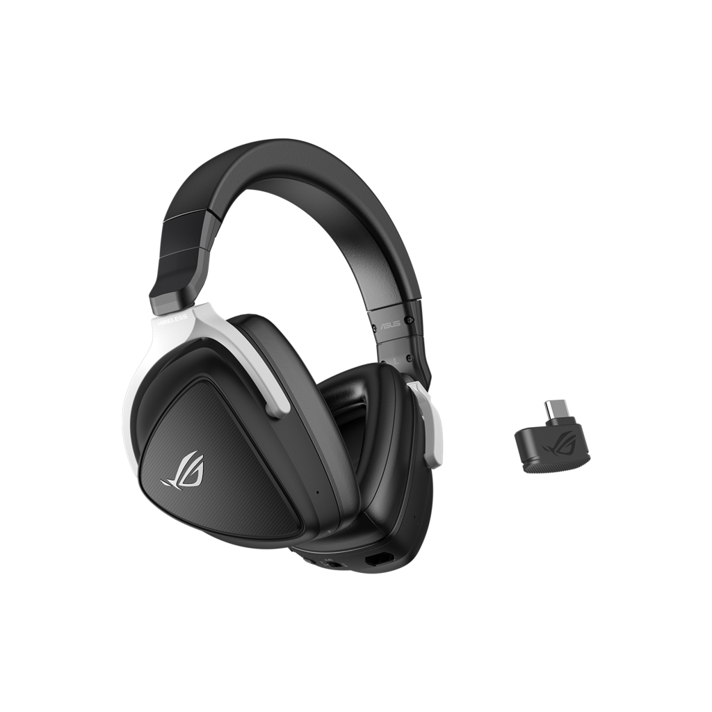 Наушники ASUS ROG Delta S Wireless Black/White (90YH03IW-B3UA00) - 2